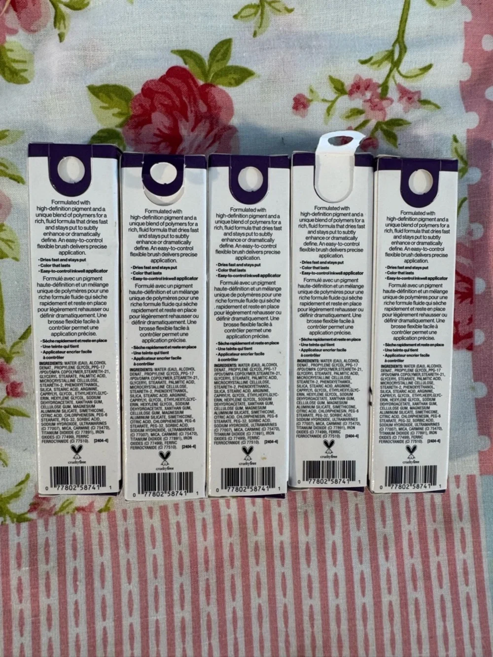 Wet n Wild Liquid Eyeliner Set - Electric Purple (5-Pack)